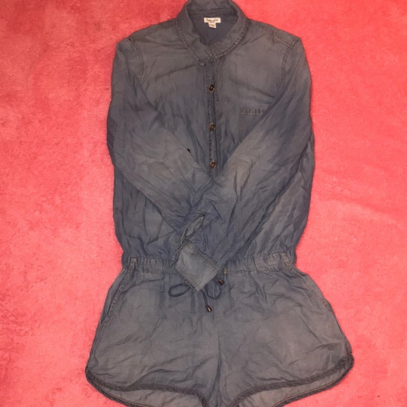 Splendid Denim Romper - Picture 5 of 6